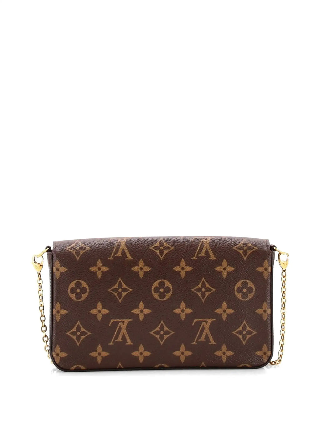 Louis Vuitton Pochette Felicie Monogram Fuchsia Lining