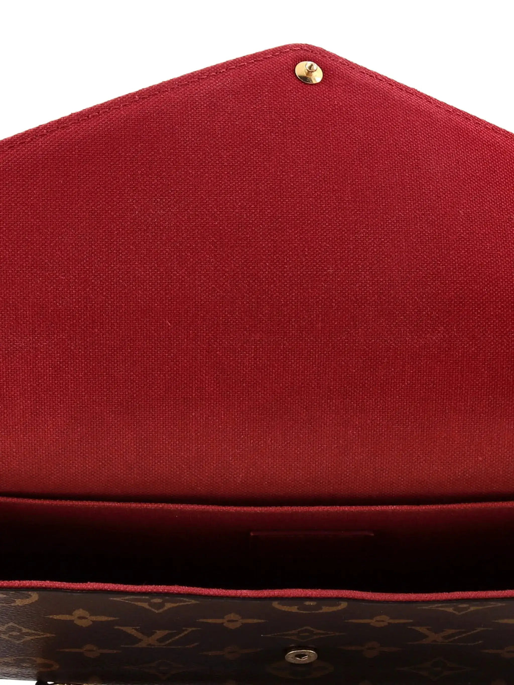 Louis Vuitton Pochette Felicie Monogram Fuchsia Lining