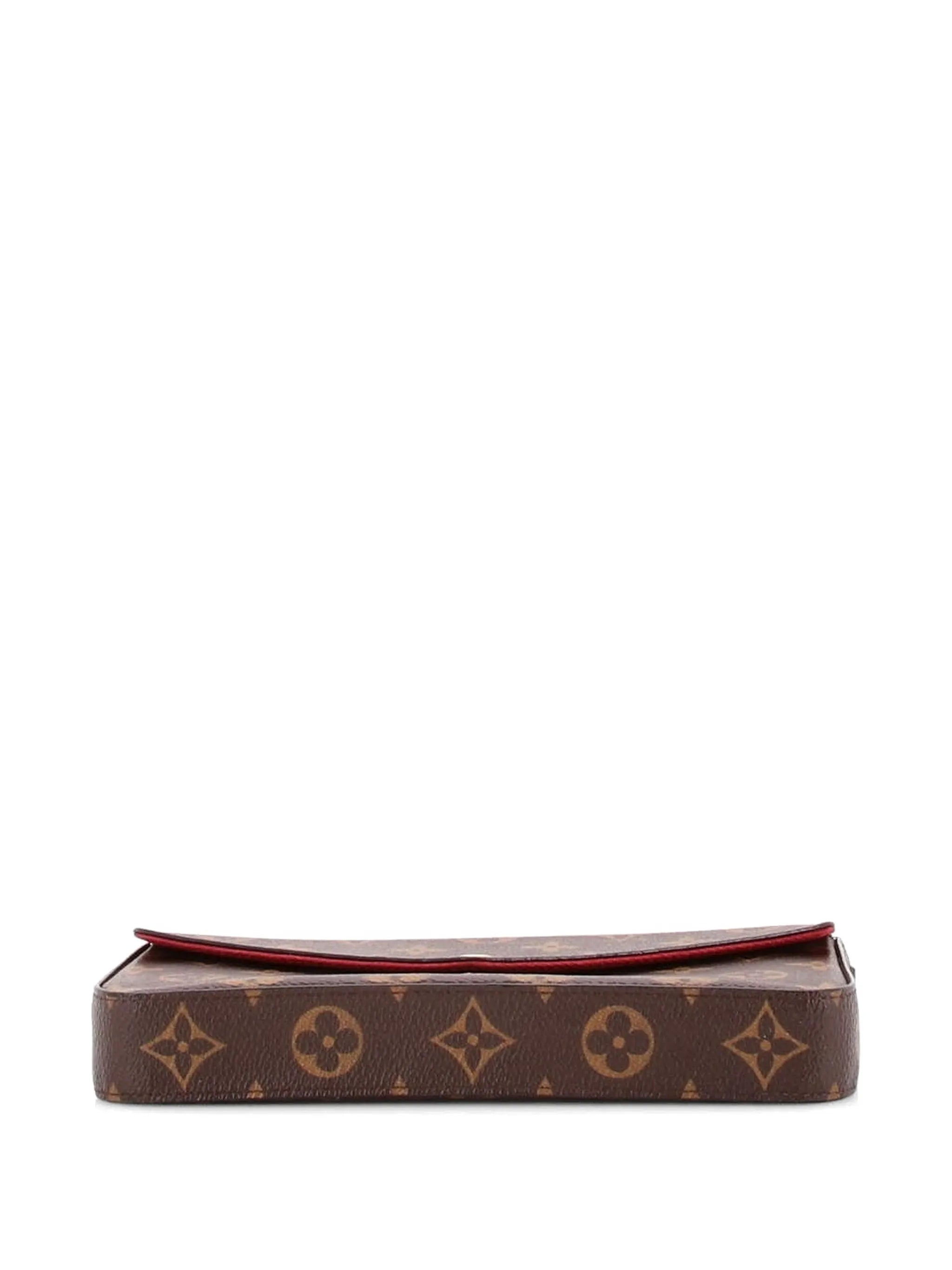 Louis Vuitton Pochette Felicie Monogram Fuchsia Lining