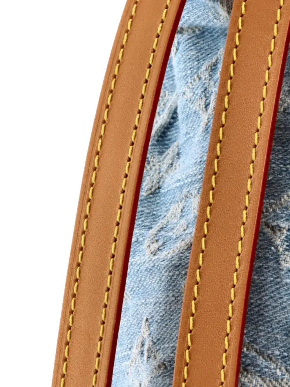 Louis Vuitton Pre-Owned Speedy Bandouliere NM Bag Monogram Denim Sky Nano satchel