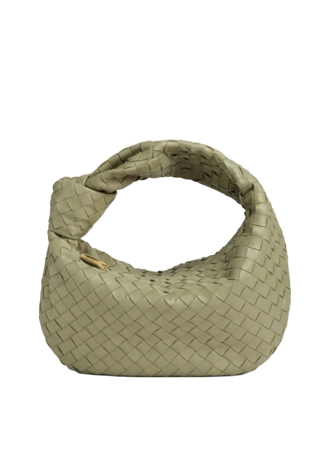 Bottega Veneta Mini Jodie bag crafted from black Intrecciato leather