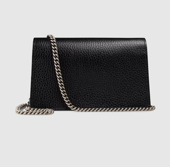 Gucci Dionysus Super Mini Bag – GG Supreme Canvas with Silver-Tone Hardware