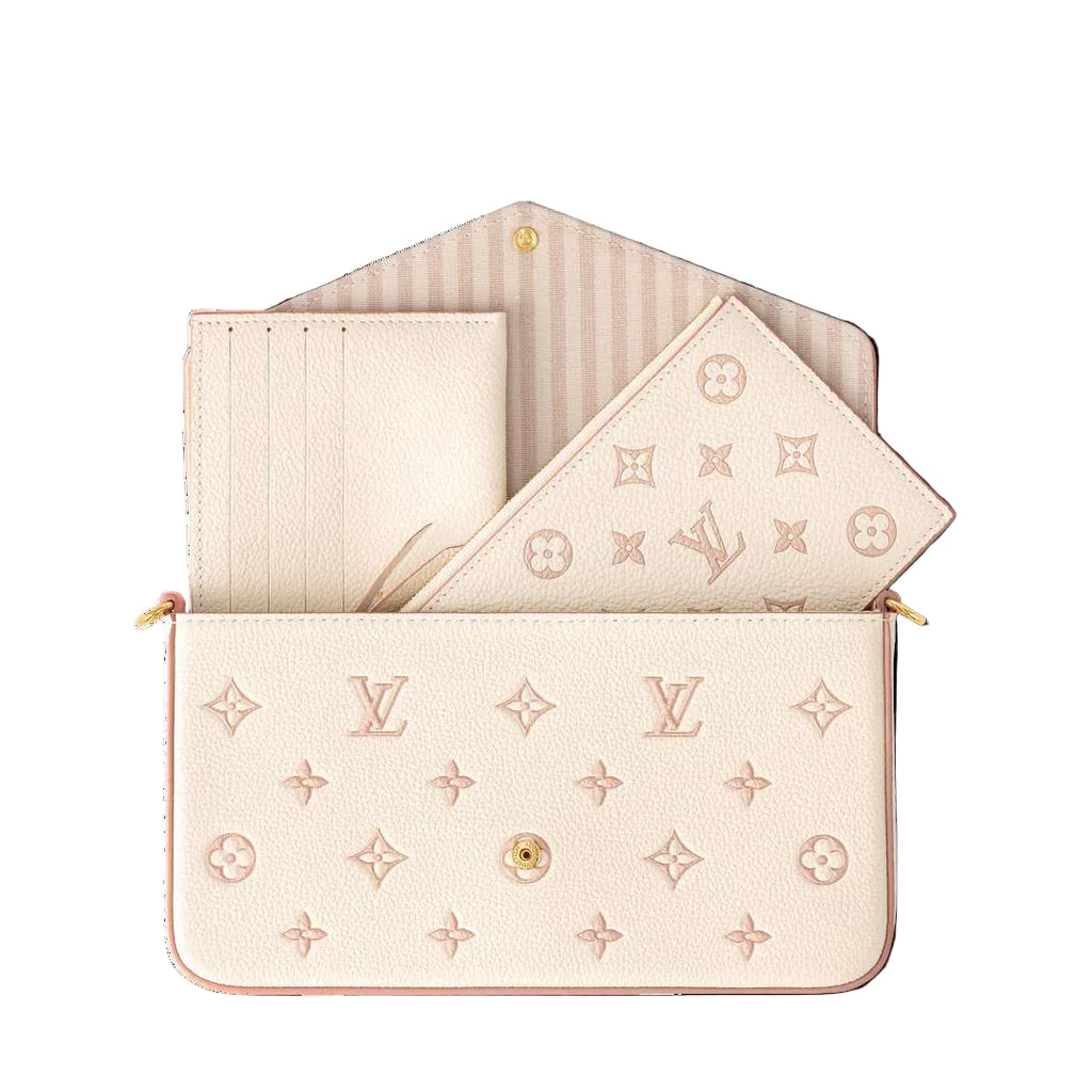 Louis Vuitton Empreinte Monogram Felicie Pochette Chain Wallet Eden