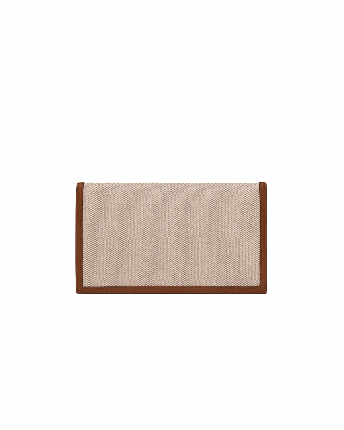 Saint Laurent Cloth clutch bag  Beige, Cloth