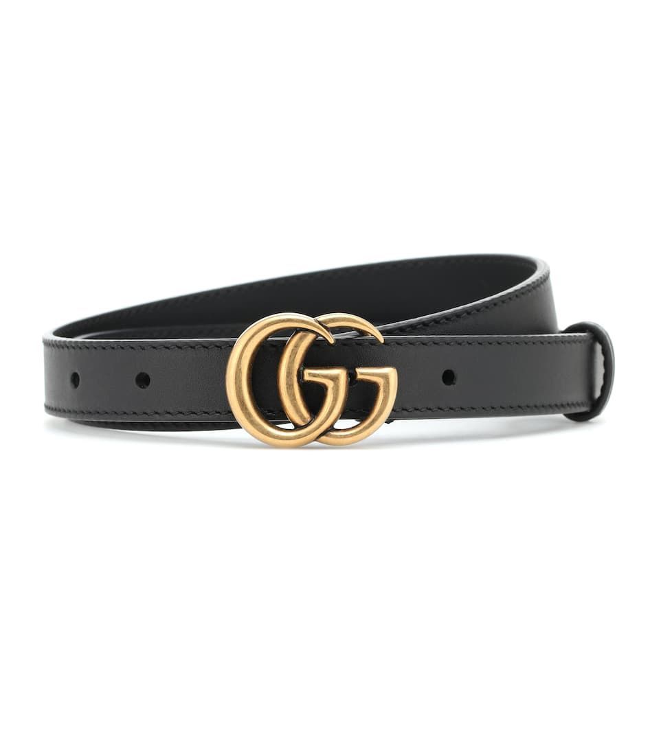 Gucci GG Marmont Leather Belt