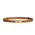 Hermès Kelly 18 Belt in Epsom Leather – Étoupe with Brushed Gold Hardware