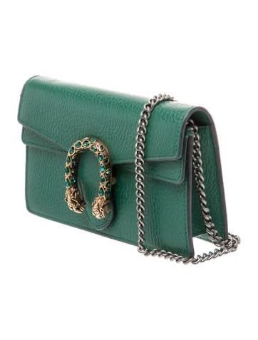 Gucci Dionysus Super Mini Bag – GG Supreme Canvas with Silver-Tone Hardware