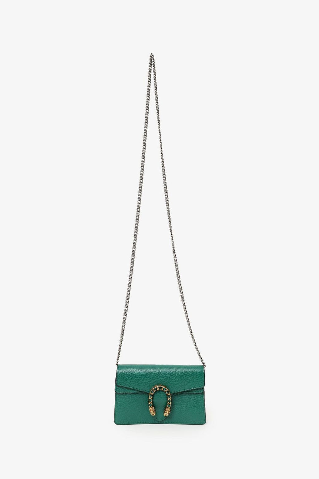 Gucci Dionysus Super Mini Bag – GG Supreme Canvas with Silver-Tone Hardware
