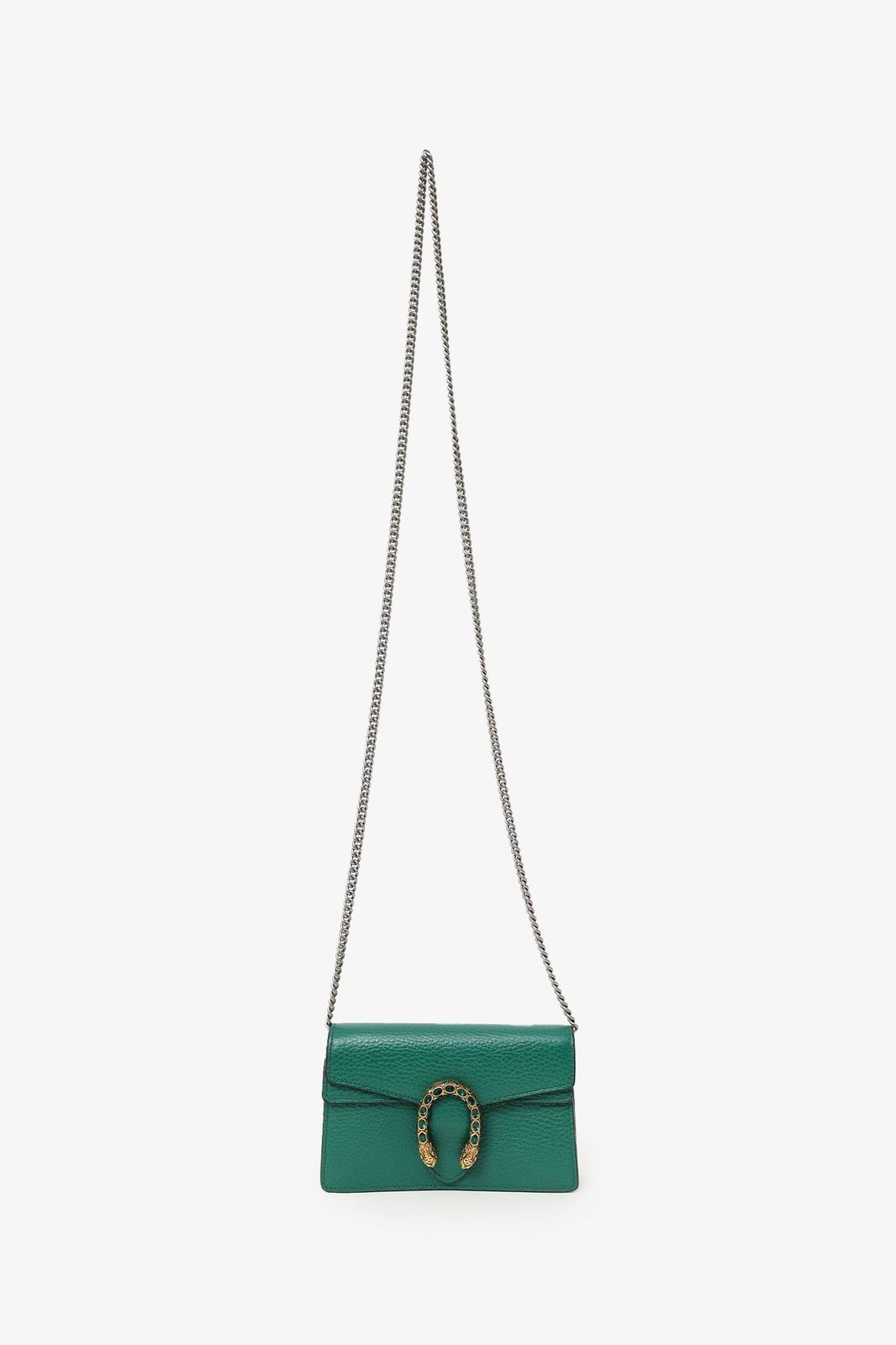Gucci Dionysus Super Mini Bag – GG Supreme Canvas with Silver-Tone Hardware