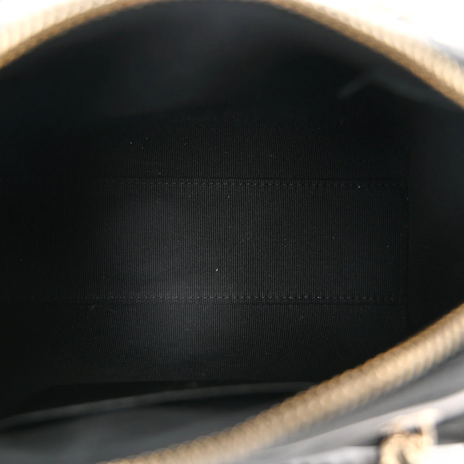 Chanel Lambskin Quilted Resin CC Mini Bowling Clutch With Chain Black White