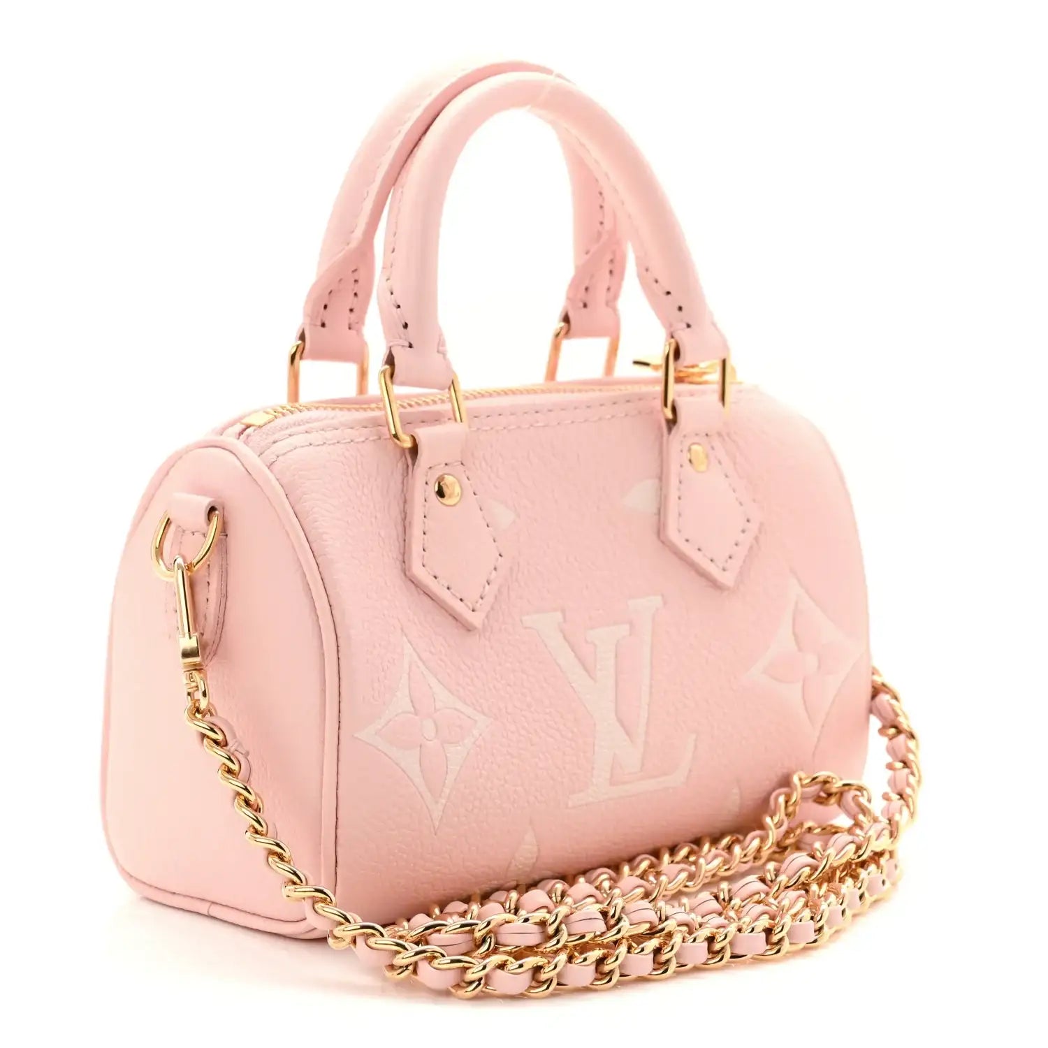Louis Vuitton Empreinte Monogram Giant Nano Speedy Pink