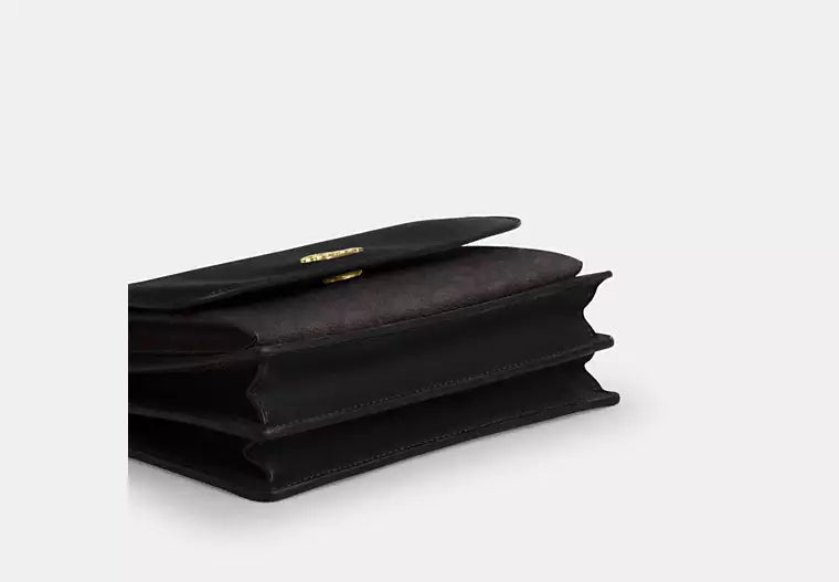 COACH Womens  Klare Crossbody Bag In Signature Canvas Handbag