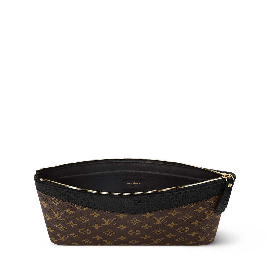 Louis Vuitton Monogram Daily Pouch Black