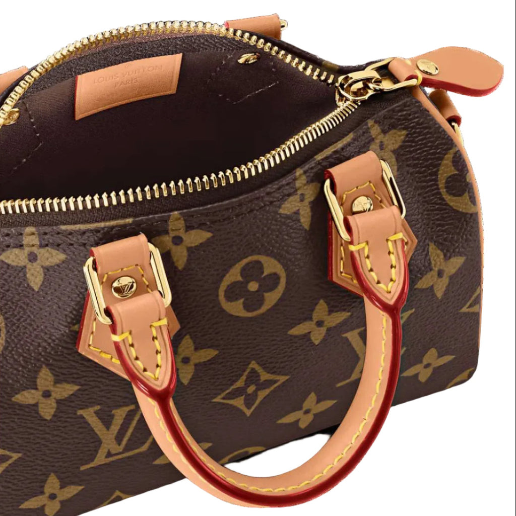 LOUIS VUITTON Nano Speedy Monogram Canvas - Handbags