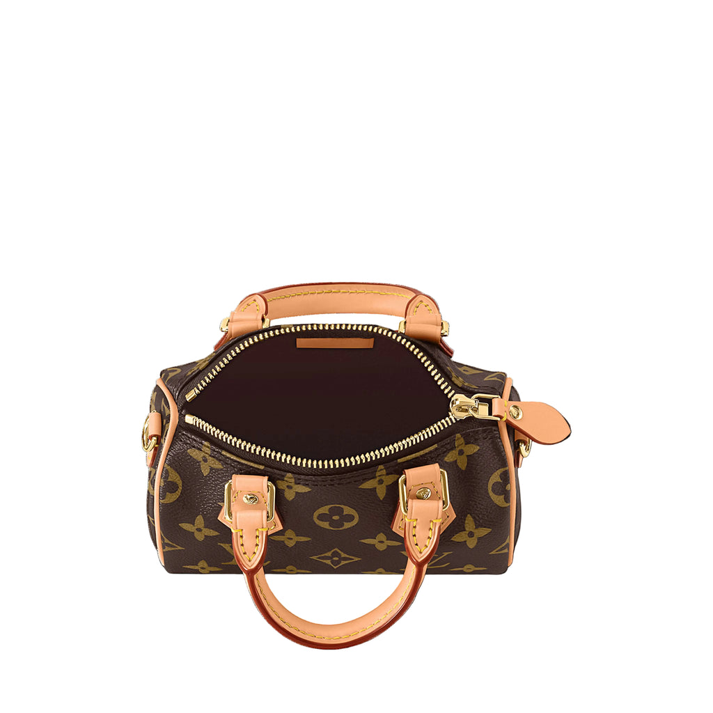 LOUIS VUITTON Nano Speedy Monogram Canvas - Handbags
