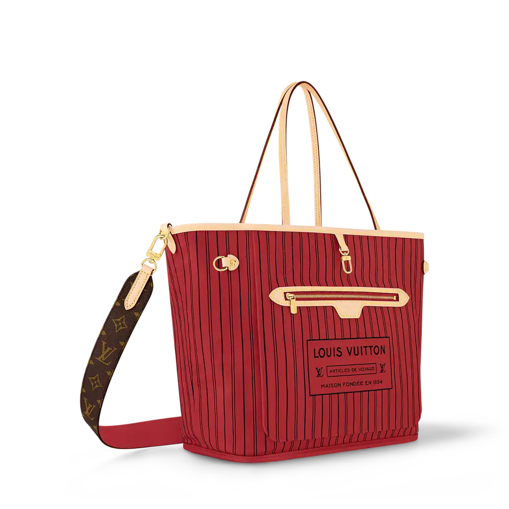 Louis Vuitton Brown Monogram Coated Canvas Neverfull GM Gold Hardware