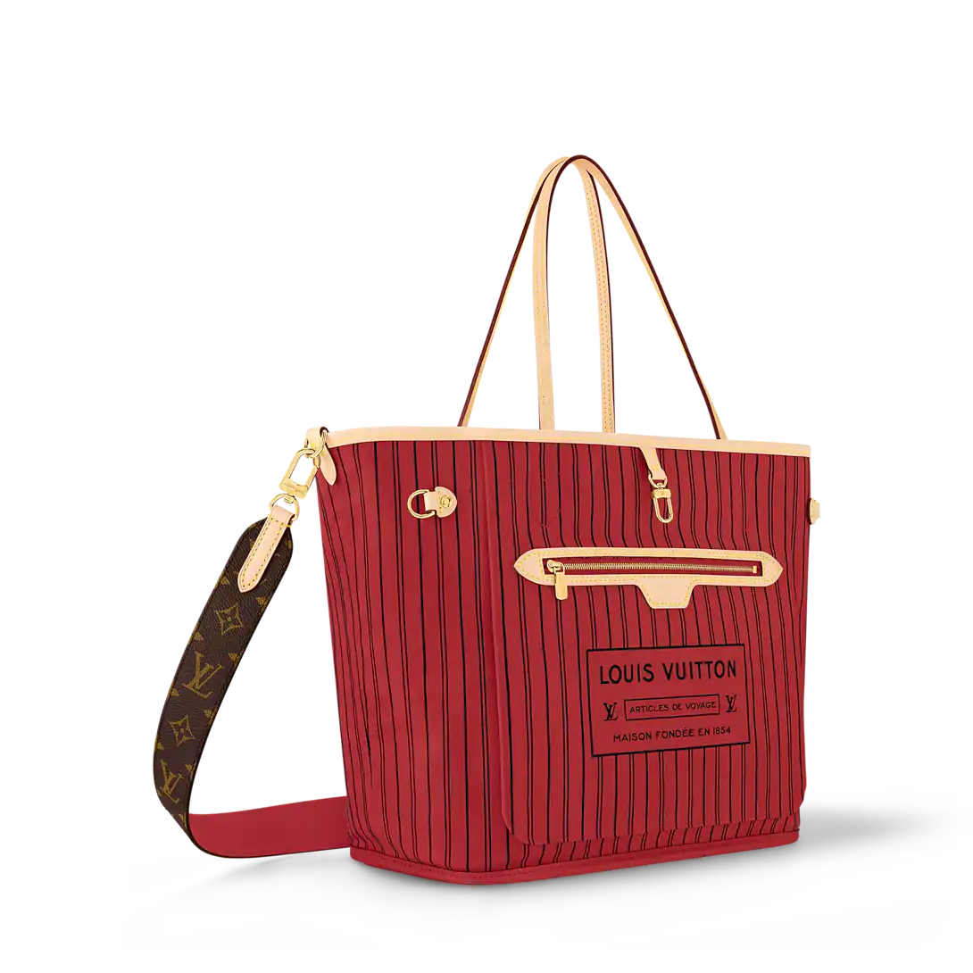 Louis Vuitton Brown Monogram Coated Canvas Neverfull GM Gold Hardware