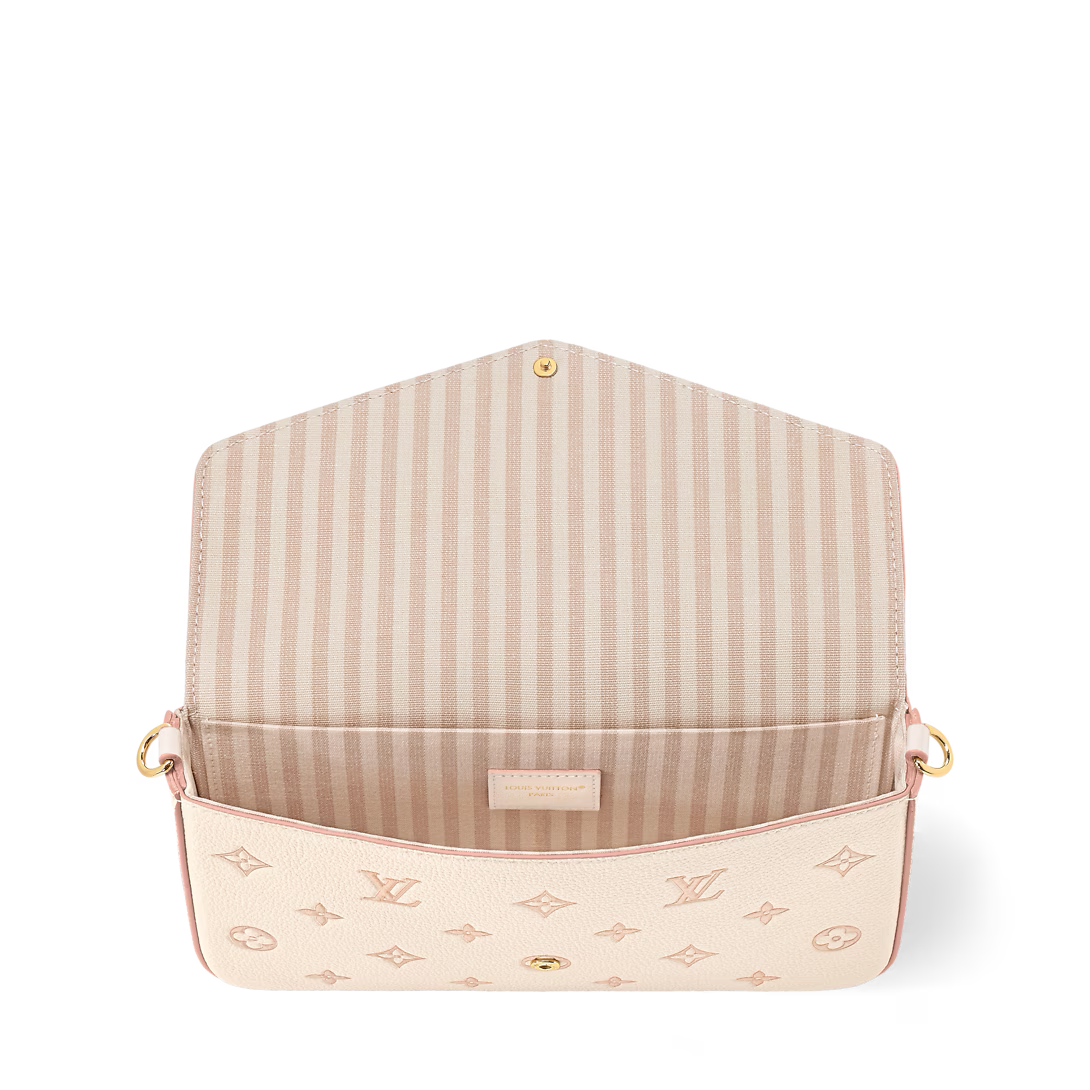 Louis Vuitton Empreinte Monogram Felicie Pochette Chain Wallet Eden