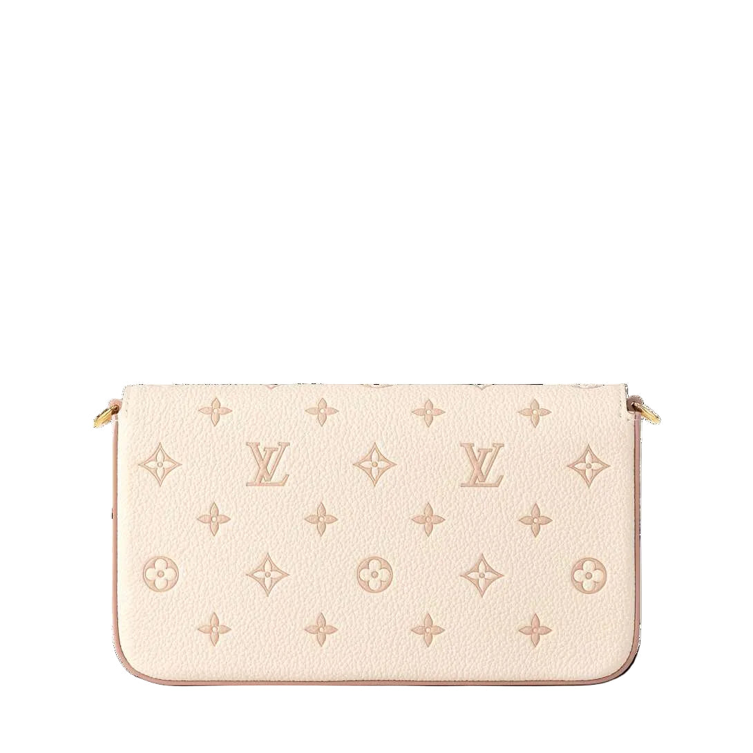 Louis Vuitton Empreinte Monogram Felicie Pochette Chain Wallet Eden