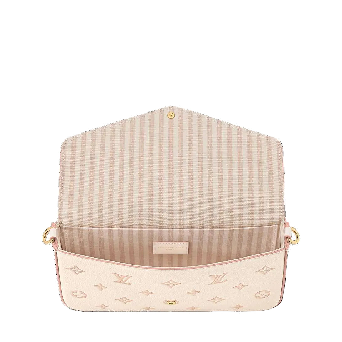 Louis Vuitton Empreinte Monogram Felicie Pochette Chain Wallet Eden
