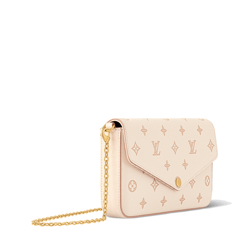 Louis Vuitton Empreinte Monogram Felicie Pochette Chain Wallet Eden