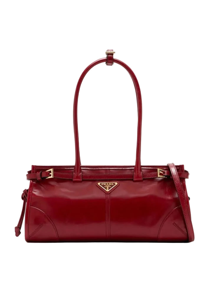 BlackPradaBonnieMediumLeatherHandbag